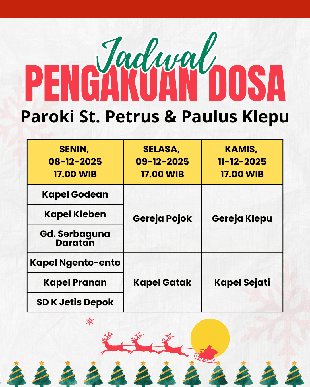 Poster Pengakuan Dosa